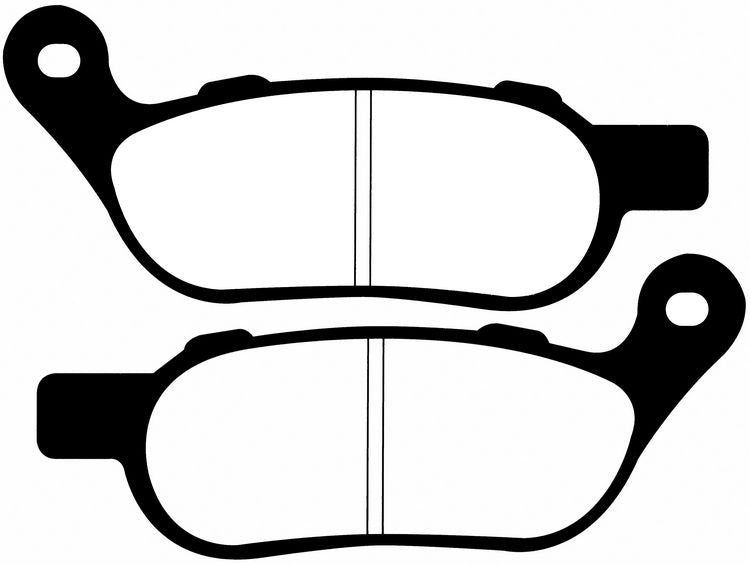 EBC FA Series Vee Disc Pad Set - FA458VLD