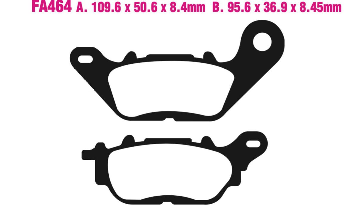 EBC FA Series Disc Pad Set - FA464