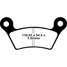 EBC FA Series Vee Disc Pad Set - FA473V