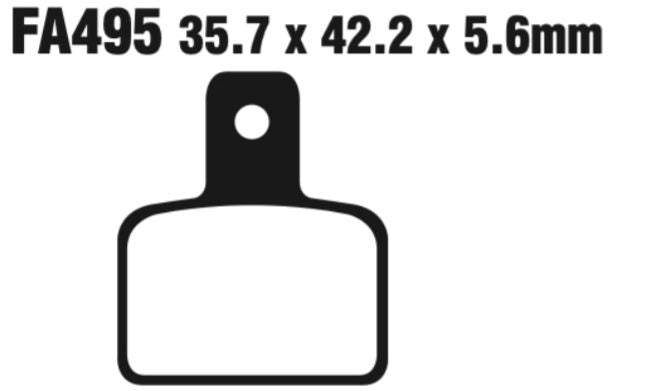EBC FA Series Disc Pad Set - FA495