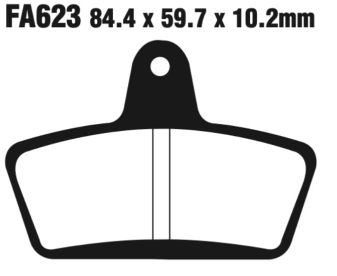 EBC FA Series Disc Pad Set - FA623