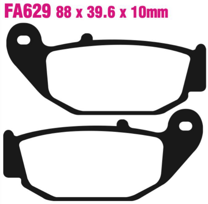 EBC FA Series R Disc Pad Set - FA629R