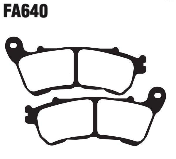 EBC Double-H Sintered Disc Pad Set - FA640HH