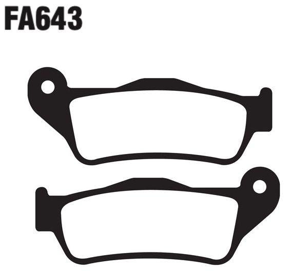 EBC FA Series Vee Disc Pad Set - FA643V
