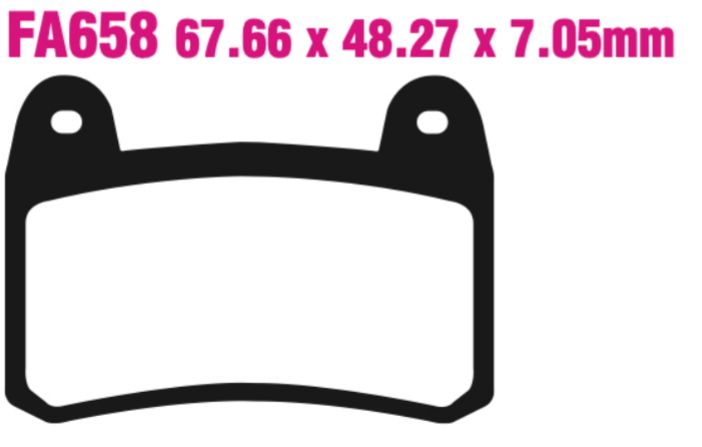 EBC FA Series Disc Pad Set - FA658