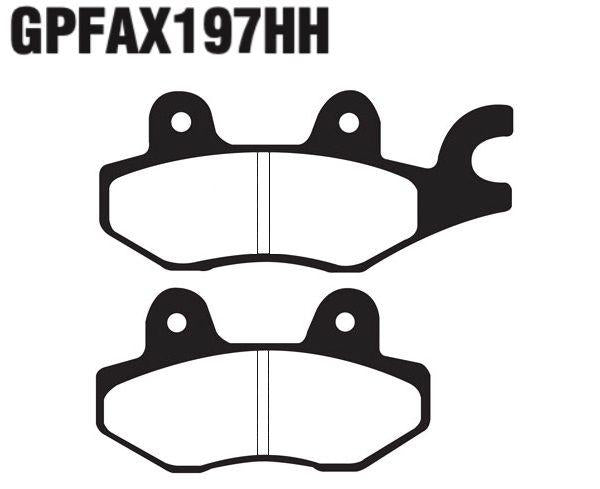 EBC Sintered (Race Only) Disc Pad Set - GPFAX197HH