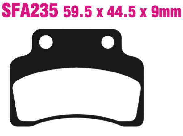 EBC Scooter Disc Pad Set - SFA235