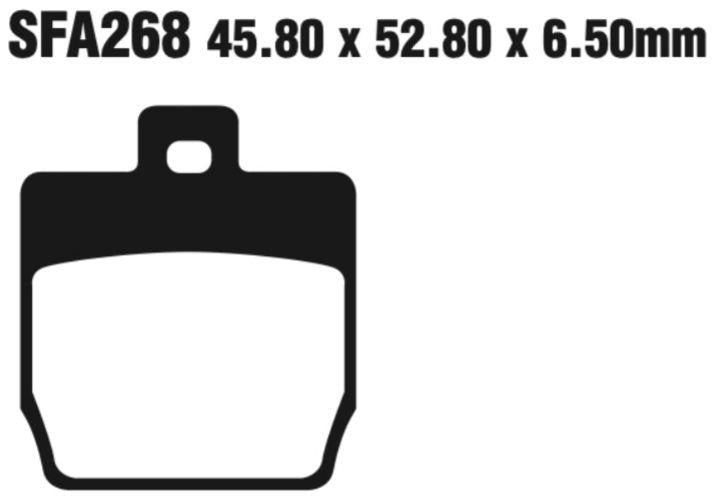 EBC Scooter Disc Pad Set - SFA268