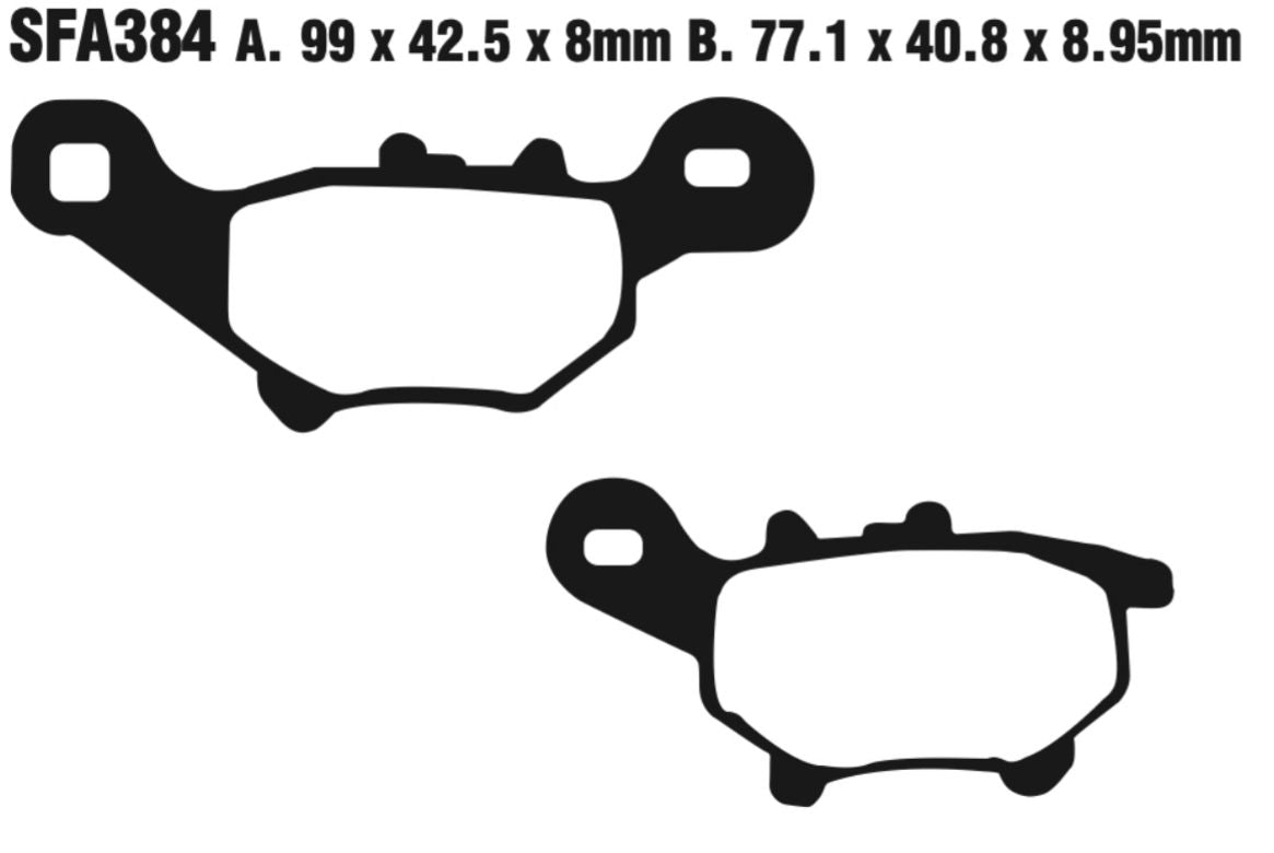 EBC Scooter Disc Pad Set - SFA384