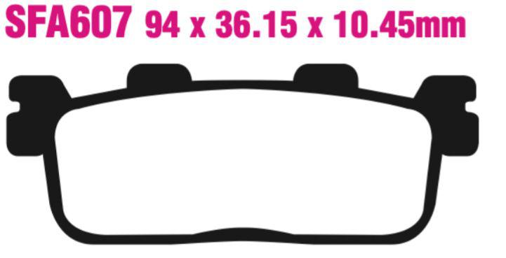 EBC Scooter Disc Pad Set - SFA607