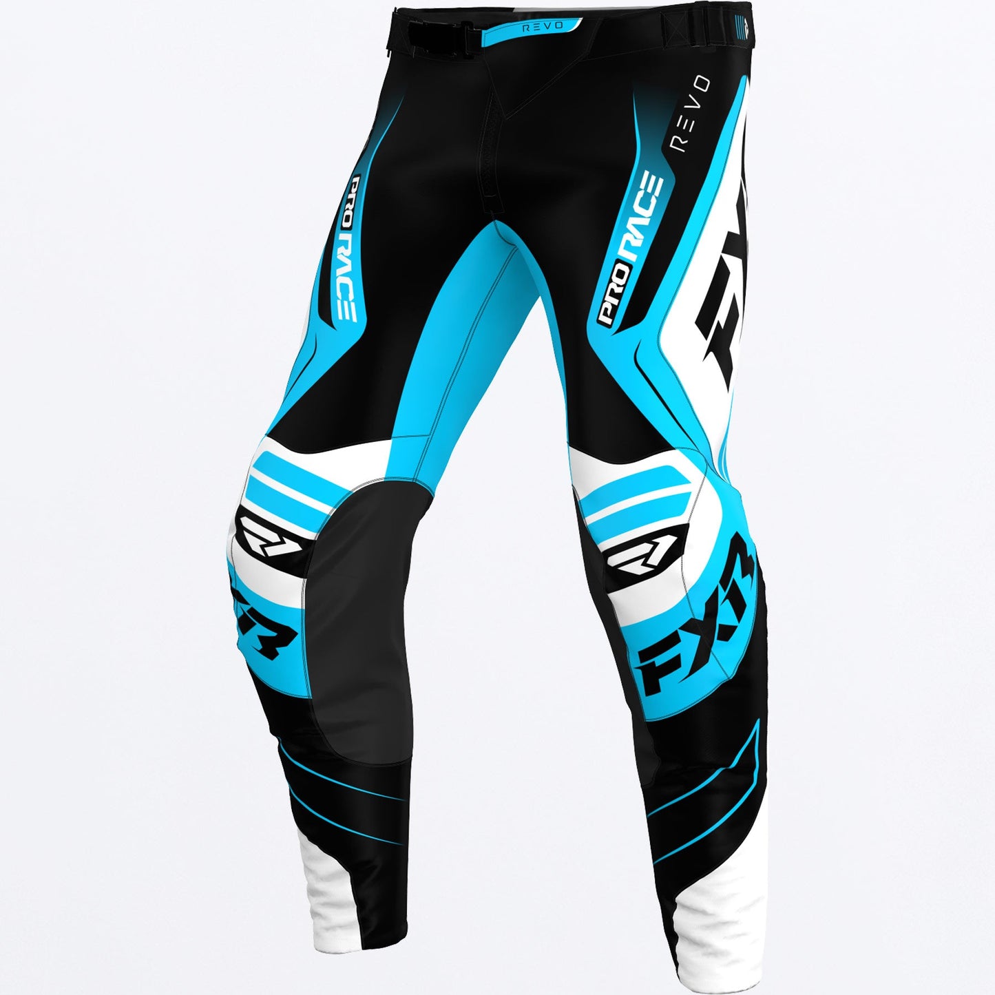 FXR MX26 Revo Alpha Pants - Black / Blue / White