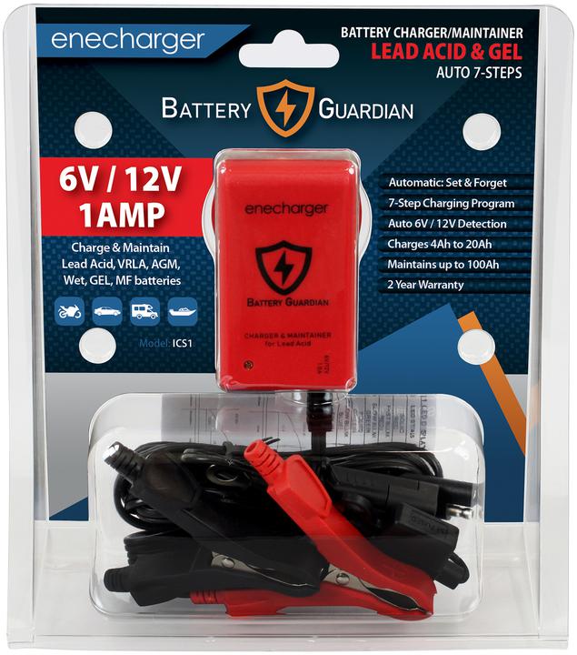 Enecharger 6V/12V 10Amp SLA & Gel Battery Charger