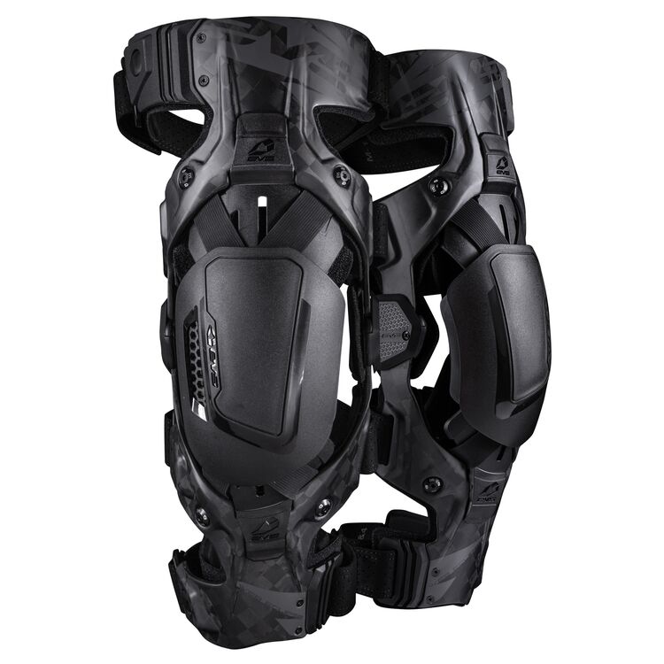 EVS Web Eclipse Knee Braces (Pair) - Black