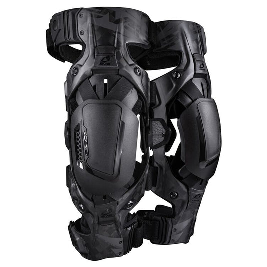 EVS Web Eclipse Knee Braces (Pair) - Black