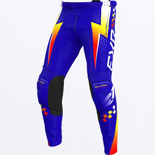 FXR MX26 Clutch Pro Pants - Blue / Yellow