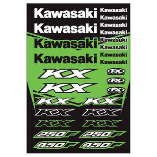 Factory Effex Kawasaki KX OEM Sticker Kit
