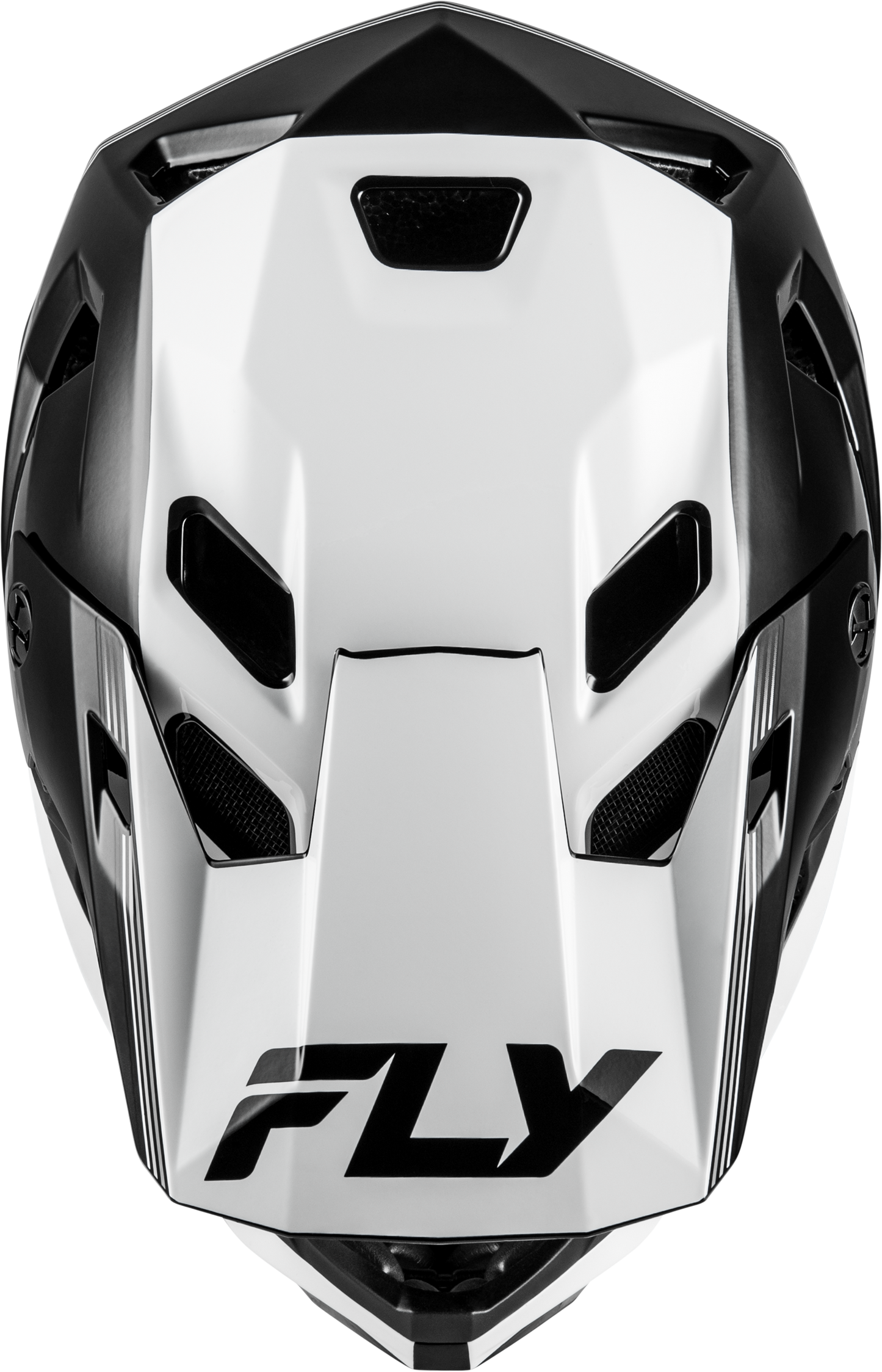 Fly Youth Rayce MTB Helmet - Black / White
