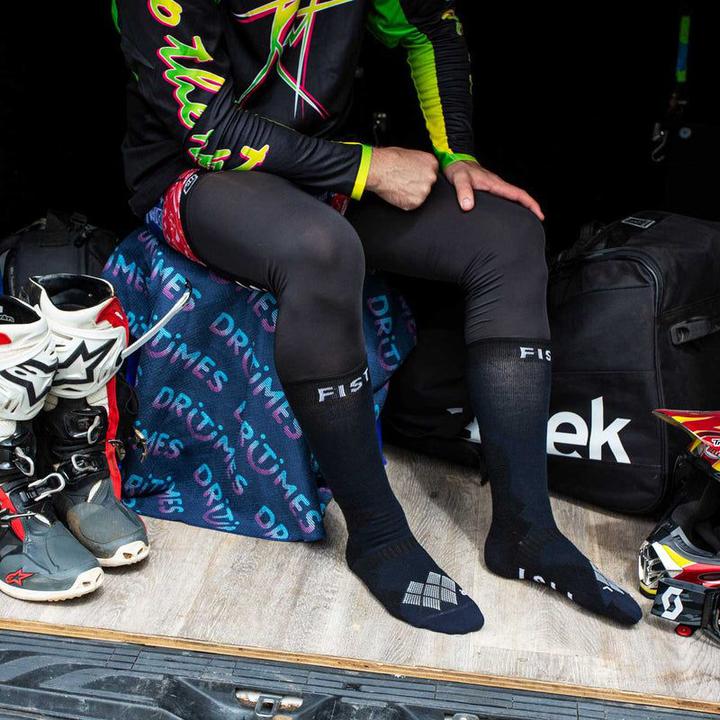 Fist - Black Brace Sock - Black