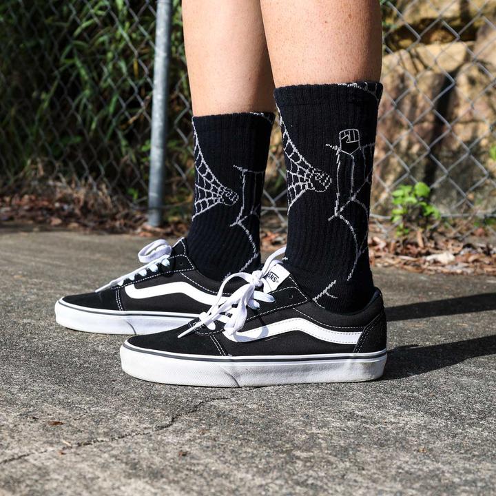 Fist Cobweb Crew Sock