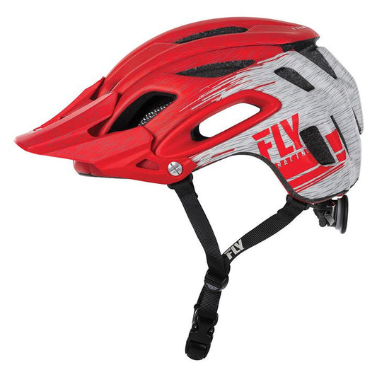 Fly MTB Freestone Helmet - Ripa Matt Red / Grey