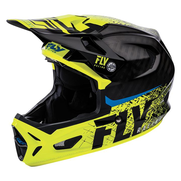 Fly MTB Werx Helmet - Imprnt Black / Hi-Vis