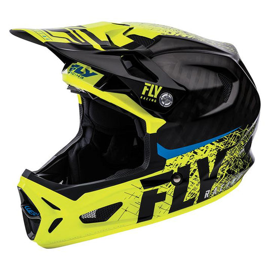Fly MTB Werx Helmet - Imprnt Black / Hi-Vis
