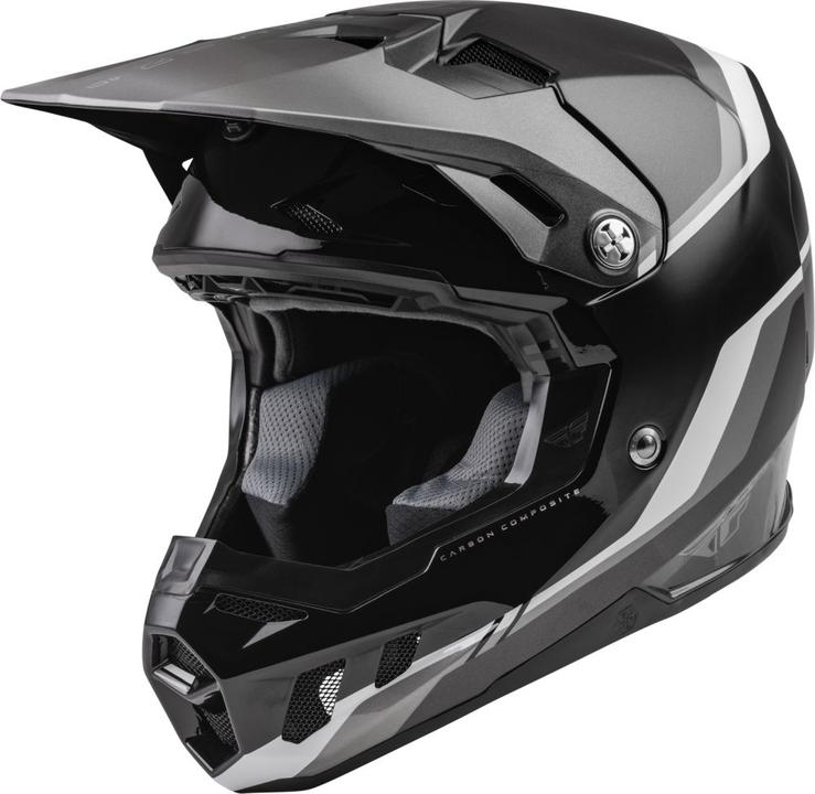 Fly 2022 Formula Cc Helmet - Driver Black Charcoal White