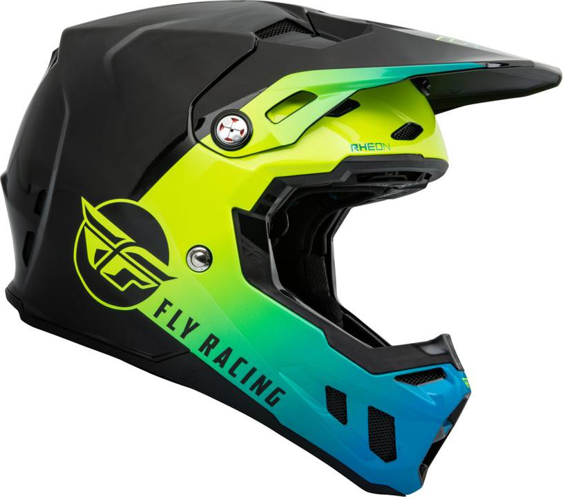 Fly MX23 Formula Youth CC - Black / Blue / Yellow