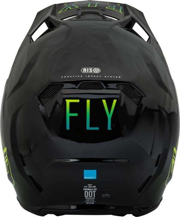 Fly MX23 Formula Youth CC - Black / Blue / Yellow