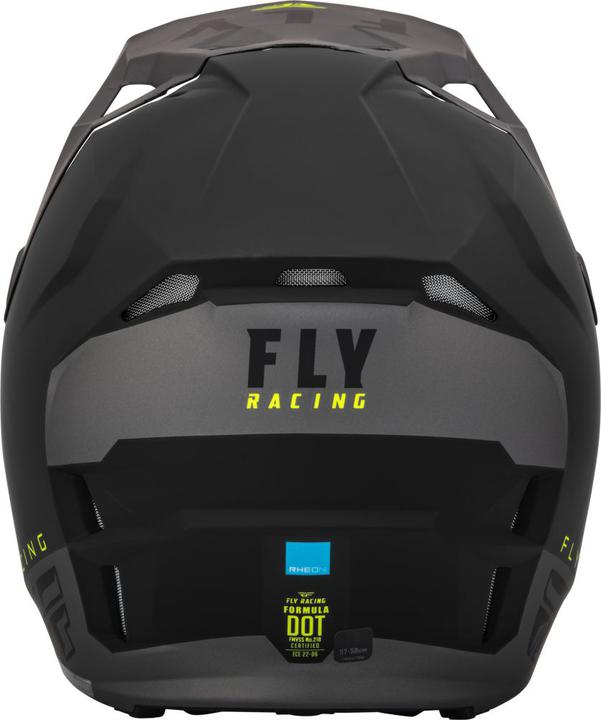 Fly MX23 Formula Youth CP Helmet - Black / Grey