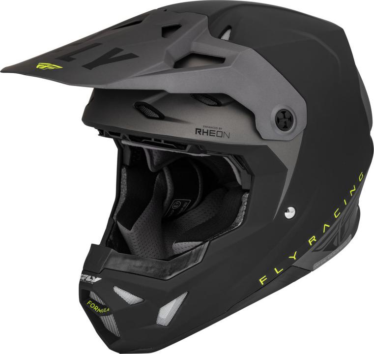 Fly MX23 Formula Youth CP Helmet - Black / Grey