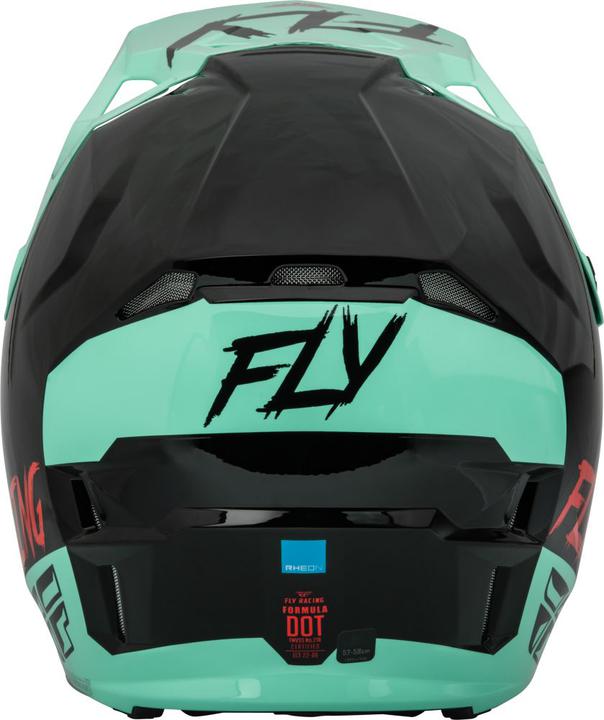 Fly MX23 Formula Youth CP - Black / Mint / Red