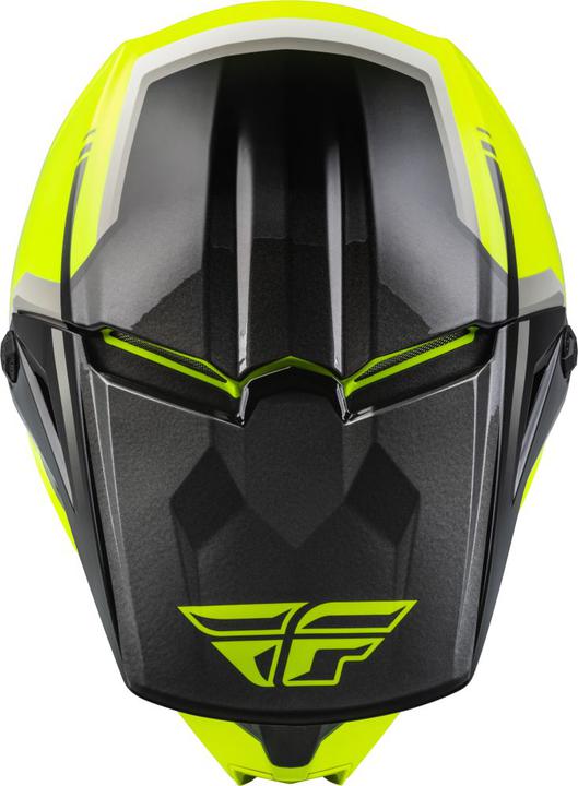 Fly MX24 Youth Kinetic Vision Hi-Vis - Black