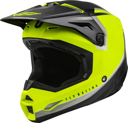 Fly MX24 Youth Kinetic Vision Hi-Vis - Black