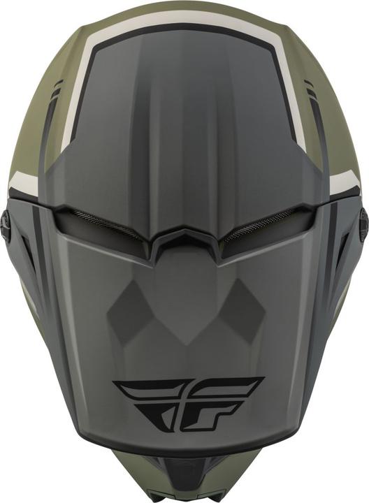 Fly MX24 Youth Kinetic Vision - Olive / Grey
