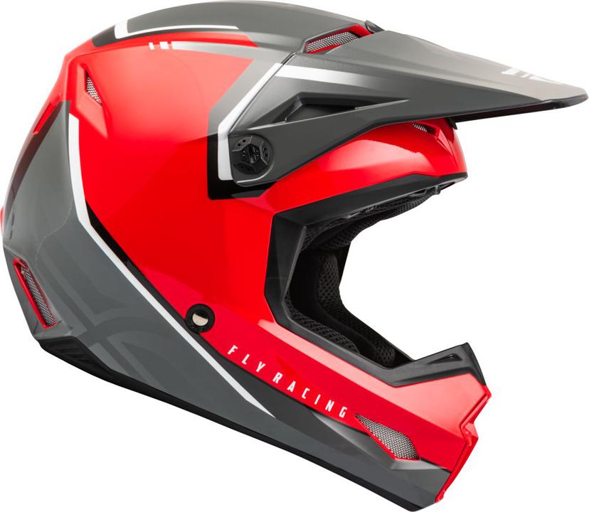 Fly MX24 Youth Kinetic Vision - Red / Grey