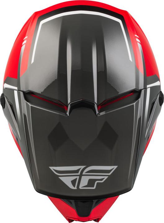 Fly MX24 Youth Kinetic Vision - Red / Grey