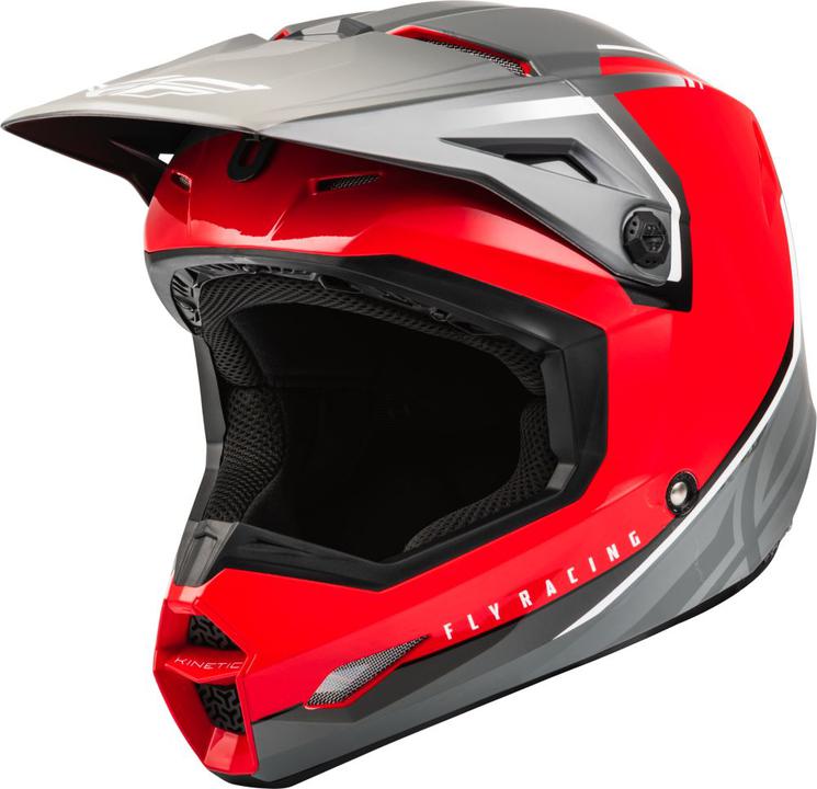 Fly MX24 Youth Kinetic Vision - Red / Grey