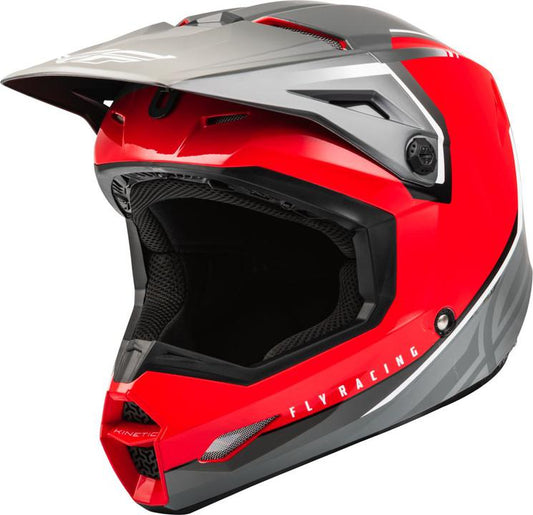 Fly MX24 Youth Kinetic Vision - Red / Grey
