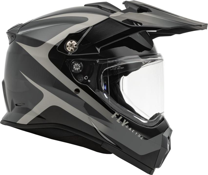 Fly Trekker Pulse Helmet - Black / Grey