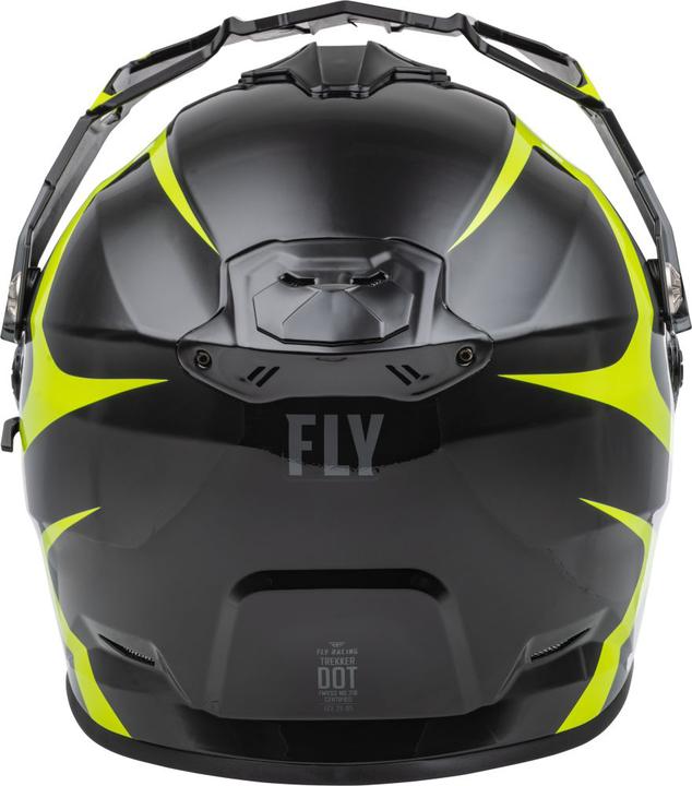 Fly Trekker Pulse Helmet - Hi-Vis / Black
