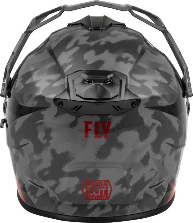 Fly Trekker Pulse Helmet  - Black Red