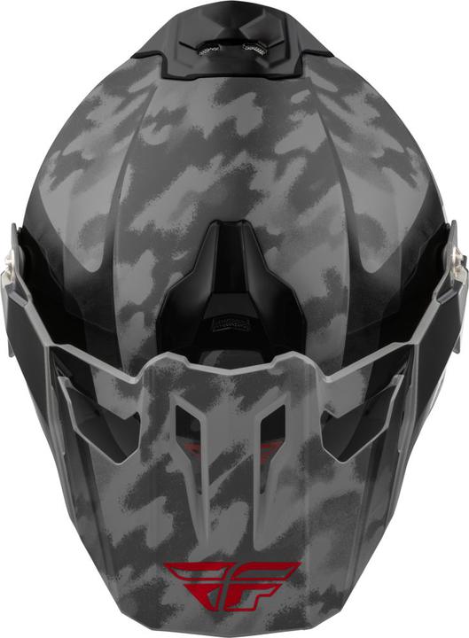 Fly Trekker Pulse Helmet  - Black Red