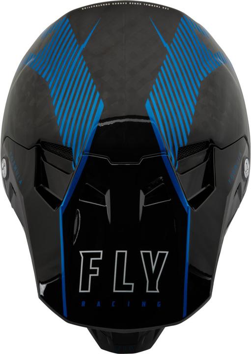 Fly Youth Formula Tracer Carbon Helmet - Blue / Black
