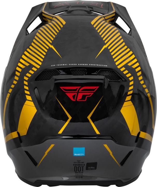 Fly Formula Tracer Carbon Helmet - Gold / Black
