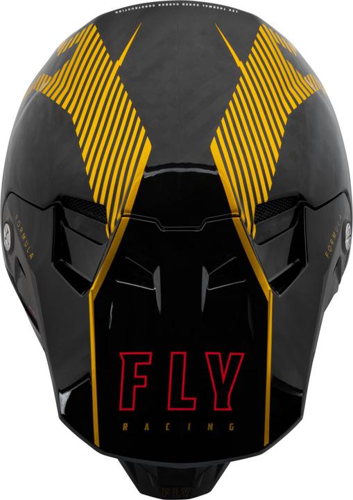 Fly Formula Tracer Carbon Helmet - Gold / Black
