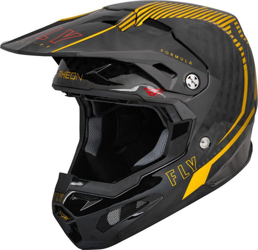 Fly Formula Tracer Carbon Helmet - Gold / Black