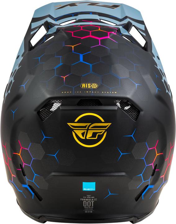 Fly MX24 Youth Formula CC Helmet Tektonic - Matt Black / Slate