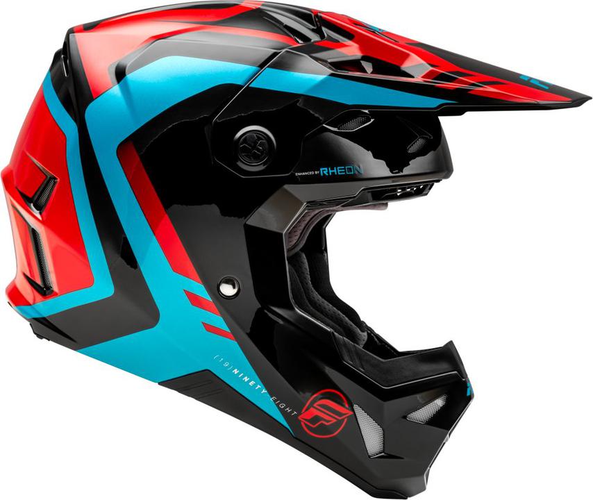 Fly MX24 Youth Formula CP Helmet Krypton - Red / Black / Blue