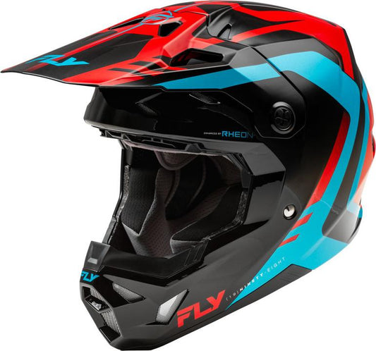 Fly MX24 Youth Formula CP Helmet Krypton - Red / Black / Blue